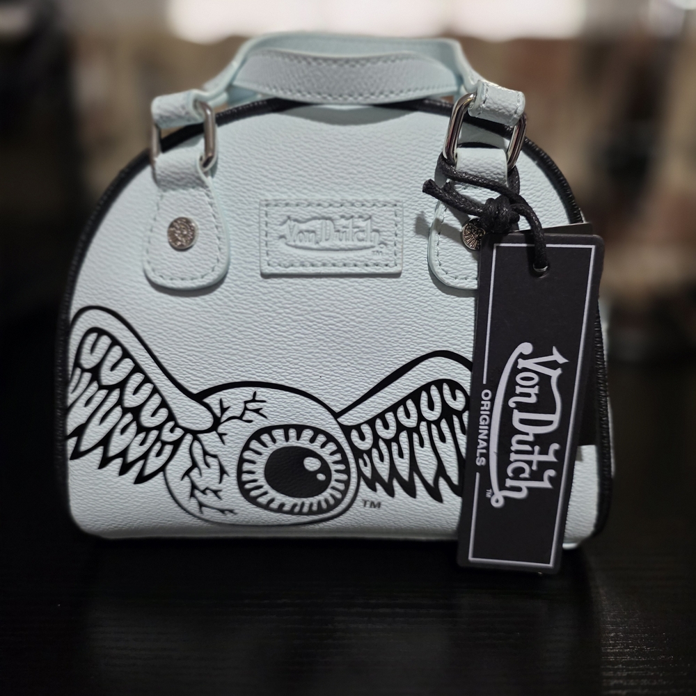 Von Dutch Light Blue Women's Bag - Picture 3 of 6